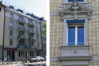 Switzerland - Apartment Building with Shops in Zurich
